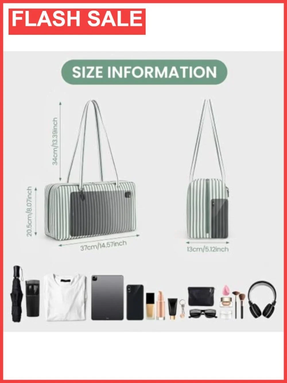 Nylon Bowler Bag Slouchy Hobo Tote Large Shoulder Bag Travel Work